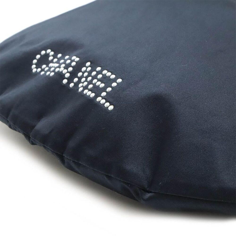 Chanel Nylon Logo Drawstring Pouch - image 3